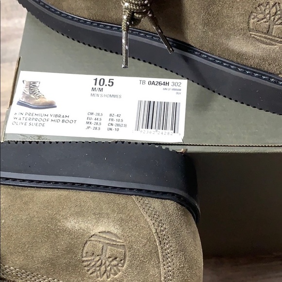 TIMBERLAND 6 IN PREMIUM VIBRAM WATERPROOF MID BOOT - Picture 15 of 16